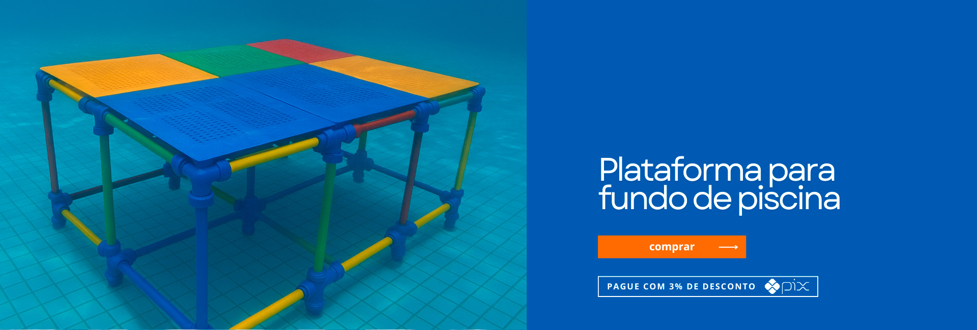 Plataforma Para Piscina 6 Módulos