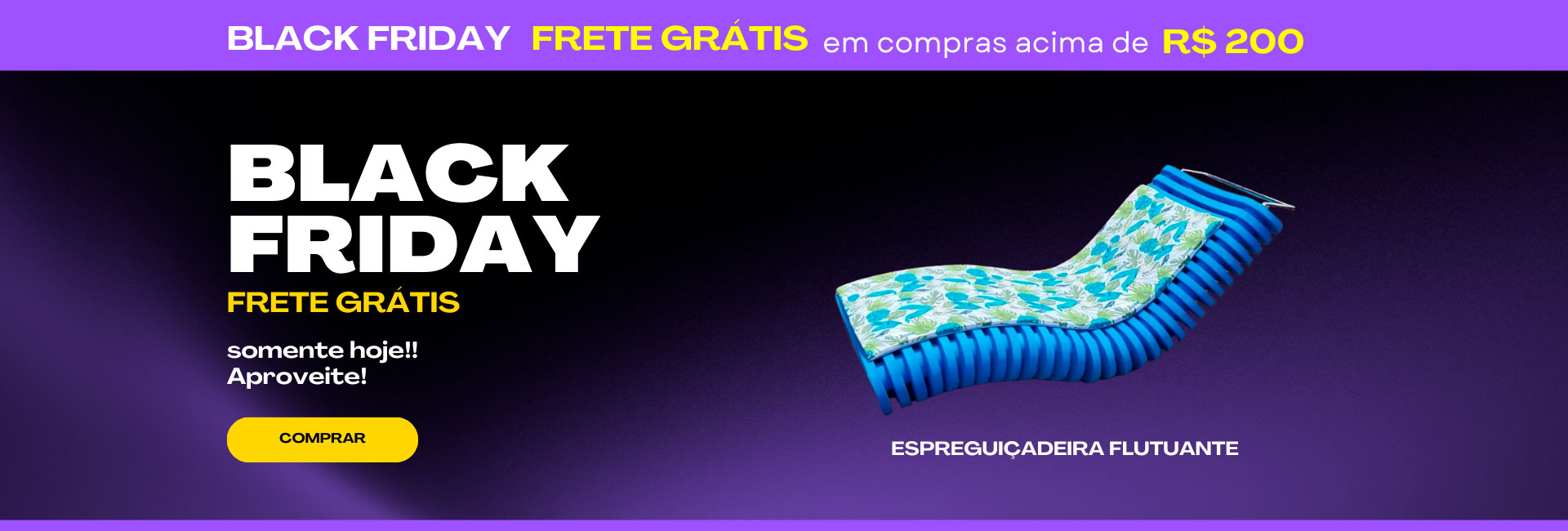 Black Friday - Espreguiçadeira