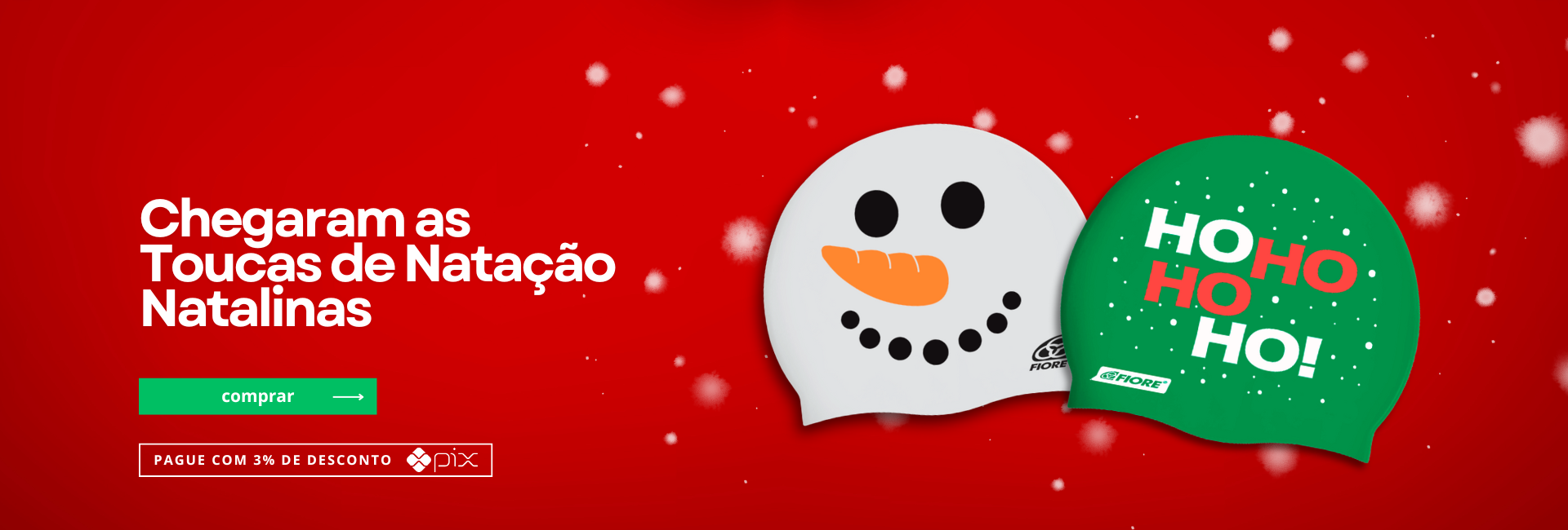 Toucas de Natação Natal