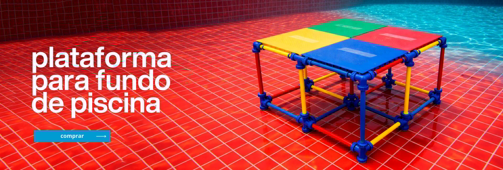 Plataforma Para Piscina 4 Módulos
