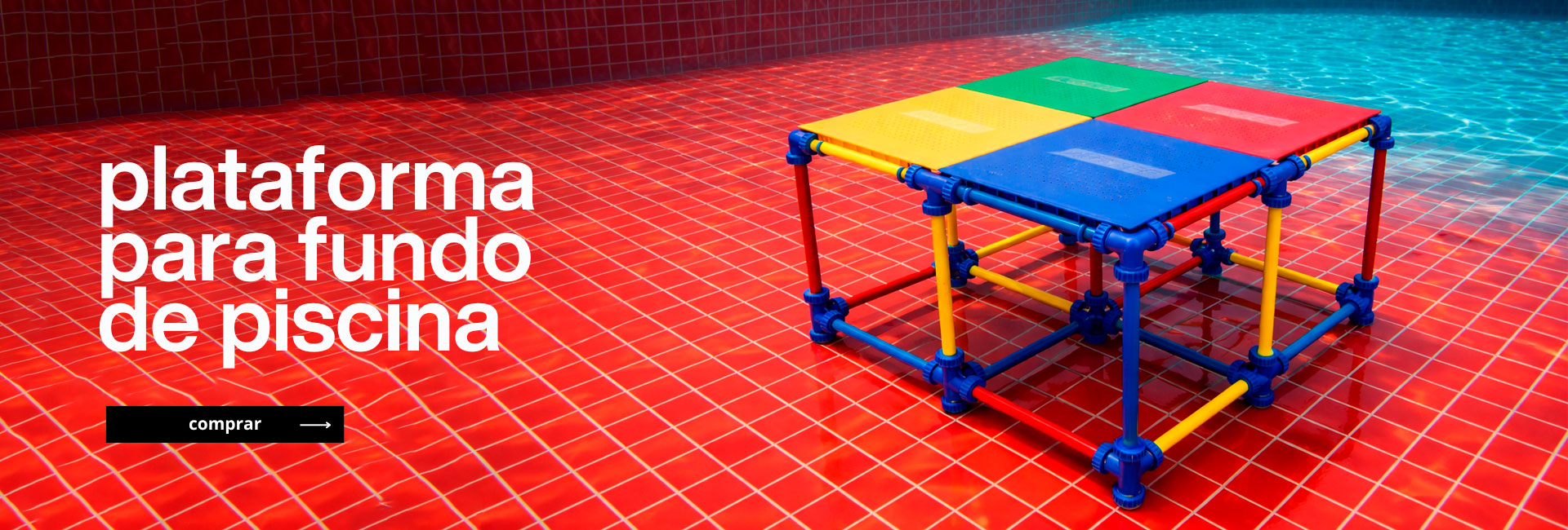 Plataforma Para Piscina 4 Módulos