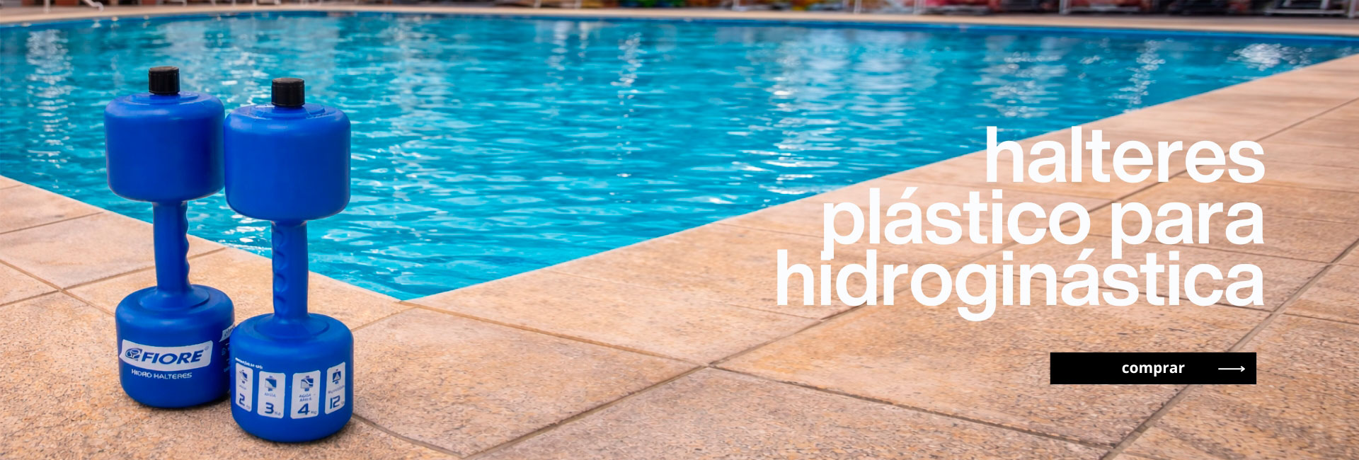 Halteres para Hidroginástica