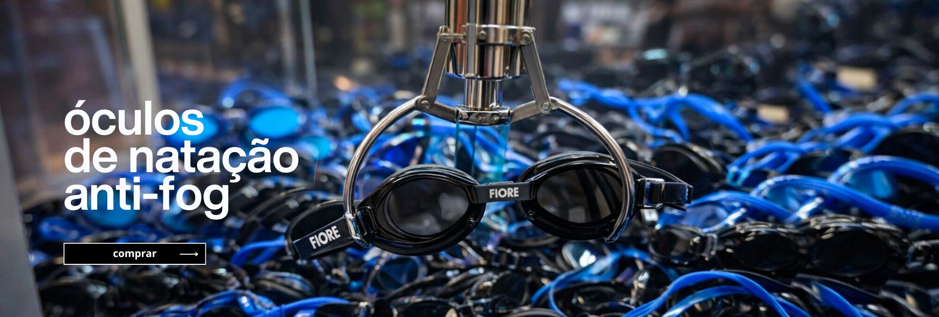 Óculos de Natação Fiore Antiembaçante anti-fog