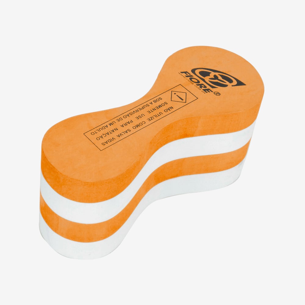 Pull Buoy Polibóia Para Natação Fiore Basic Laranja